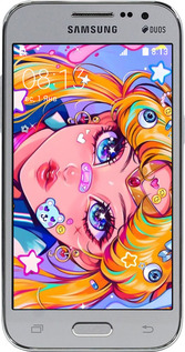 Силіконовий чехол Сейлор Мун 4 для Samsung Galaxy Core Prime G360H - 6353u-76 изображение 