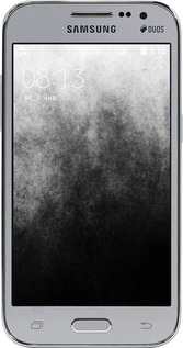 Силіконовий чехол Абстрактна композиція у сірих тонах для Samsung Galaxy Core Prime G360H - 6477u-76 изображение 