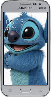 Силіконовий чехол Стіч 1 для Samsung Galaxy Core Prime G360H - 6686u-76 изображение 