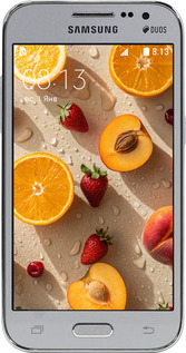 Силиконовый чехол Фрукты 3 для Samsung Galaxy Core Prime G360H - 6703u-76 изображение 