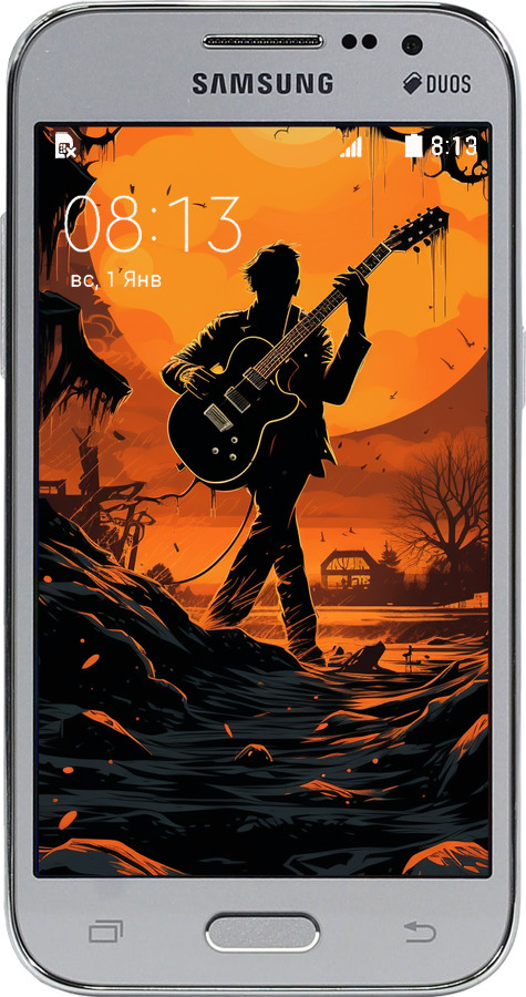 Силіконовий чехол Чохол для телефону для Samsung Galaxy Core Prime G360H - 5958u-76 изображение 