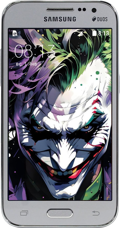 Силіконовий чехол Джокер для Samsung Galaxy Core Prime G360H - 6289u-76 изображение 