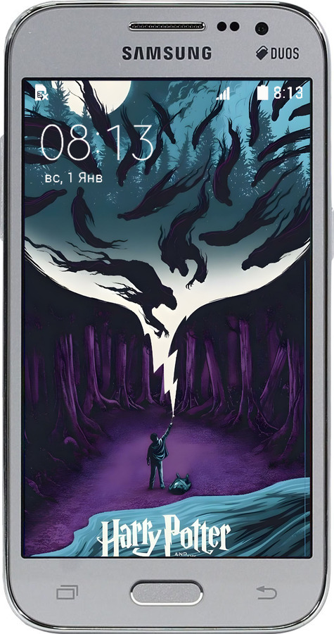 Силіконовий чехол Гаррі Поттер 2 для Samsung Galaxy Core Prime G360H - 6337u-76 изображение 