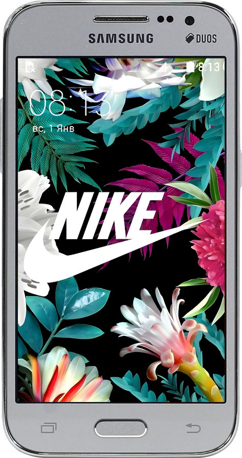 Силиконовый чехол Nike для Samsung Galaxy Core Prime G360H - 6378u-76 изображение 