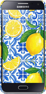 3D пластиковий глянцевий чехол Grocery Girl Italian Summer для Samsung Galaxy E5 E500H - 6766c-82 изображение 