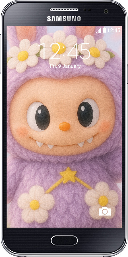Силіконовий чехол Лабубу 1 для Samsung Galaxy E5 E500H - 6709u-82 изображение 