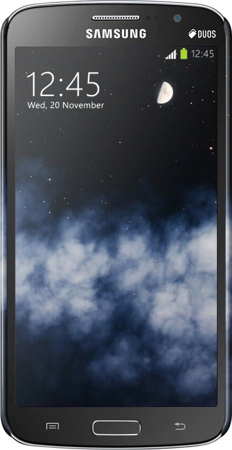 3D пластиковий матовий чехол Нічне небо для Samsung Galaxy Grand 2 G7102 - 6450m-41 изображение 