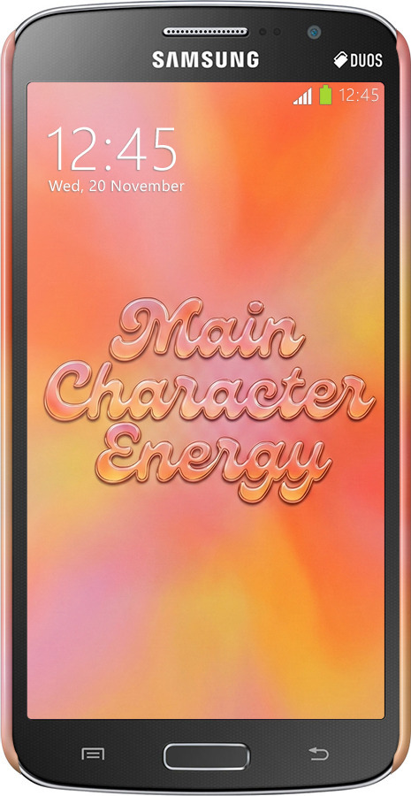 3D пластиковый матовый чехол Aura Gradient Main Character Energy Aesthetic Y2K для Samsung Galaxy Grand 2 G7102 - 6783m-41 изображение 