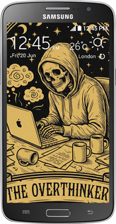 Силіконовий чехол The Overthinker для Samsung Galaxy Grand 2 G7102 - 6774u-41 изображение 