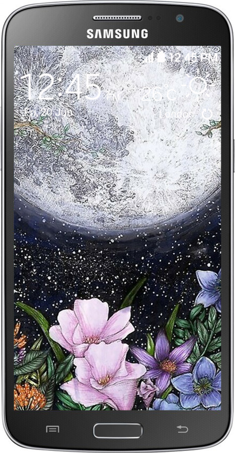 Силіконовий чехол Північ у саду для Samsung Galaxy Grand 2 G7102 - 6259u-41 изображение 
