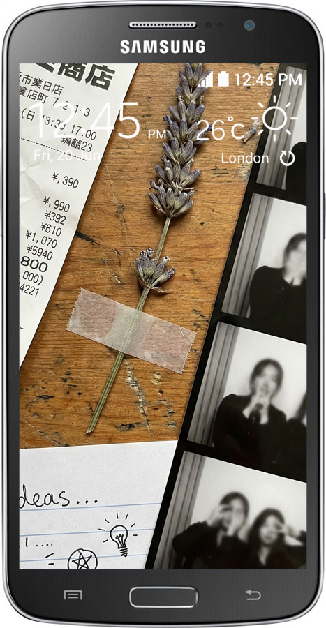 Силиконовый чехол Aesthetic Scrapbook Collage для Samsung Galaxy Grand 2 G7102 - 6773u-41 изображение 