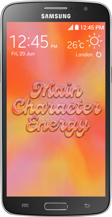 Силиконовый чехол Aura Gradient Main Character Energy Aesthetic Y2K для Samsung Galaxy Grand 2 G7102 - 6783u-41 изображение 