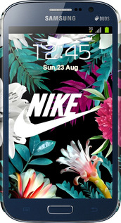 3D пластиковый матовый чехол Nike для Samsung Galaxy Grand Neo I9060 - 6378m-112 изображение 