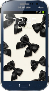 3D пластиковый матовый чехол Dark Coquette для Samsung Galaxy Grand I9082 - 6765m-66 изображение 