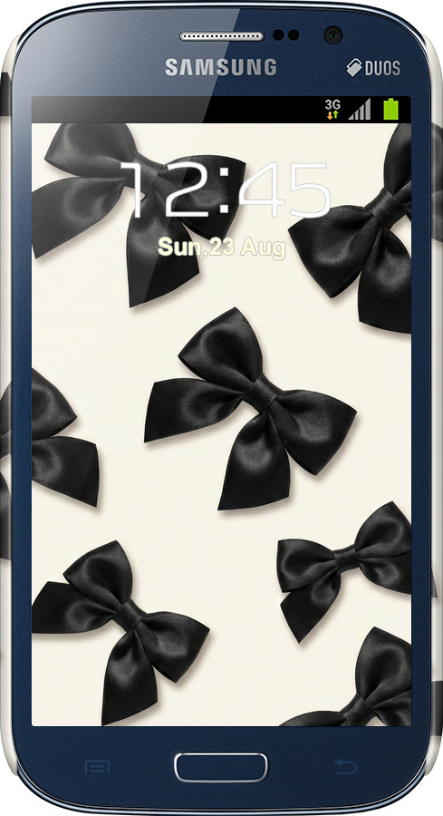 3D пластиковый матовый чехол Dark Coquette для Samsung Galaxy Grand I9082 - 6765m-66 изображение 