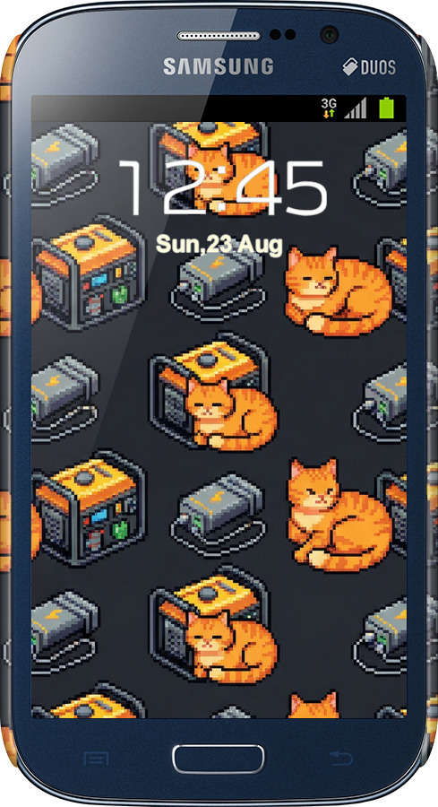 3D пластиковый матовый чехол Autonomous Zone для Samsung Galaxy Grand I9082 - 6771m-66 изображение 