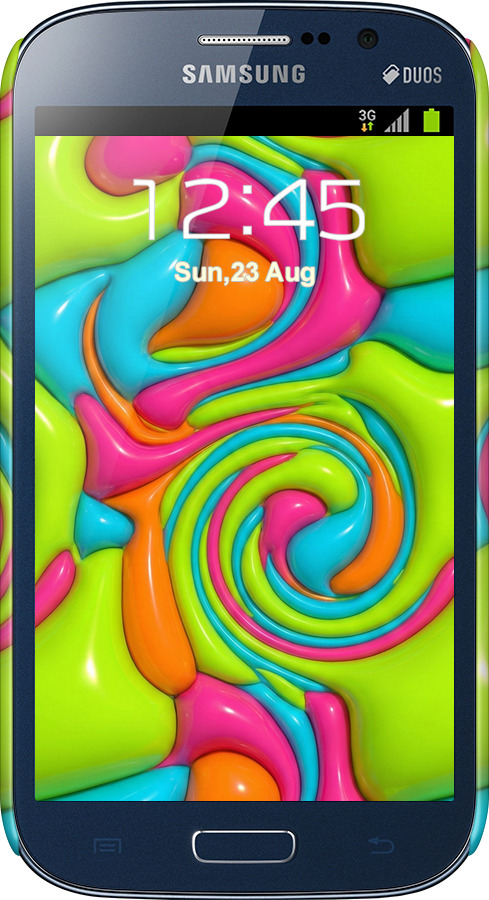 3D пластиковый матовый чехол Y2K Jelly Dream для Samsung Galaxy Grand I9082 - 6780m-66 изображение 