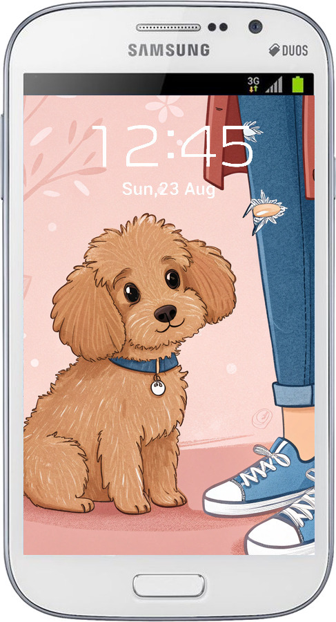 Силиконовый чехол Мальтипу 3 для Samsung Galaxy Grand Neo I9060 - 6706u-112 изображение 