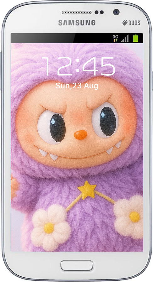 Силіконовий чехол Лабубу для Samsung Galaxy Grand Neo I9060 - 6708u-112 изображение 