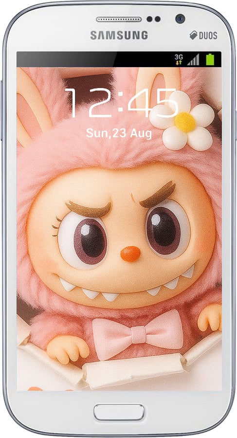 Силиконовый чехол Лабубу 2 для Samsung Galaxy Grand Neo I9060 - 6710u-112 изображение 