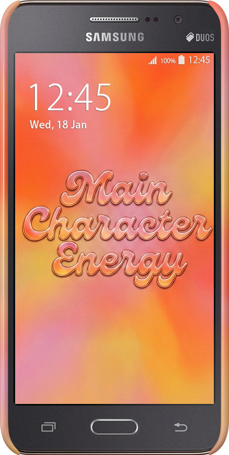 3D пластиковый глянцевый чехол Aura Gradient Main Character Energy Aesthetic Y2K для Samsung Galaxy Grand Prime VE G531H - 6783c-212 изображение 