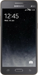 Силіконовий чехол Голубые облака, Голубая луна для Samsung Galaxy Grand Prime VE G531H - 6396u-212 изображение 