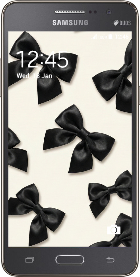 Силиконовый чехол Dark Coquette для Samsung Galaxy J2 Prime - 6765u-466 изображение 