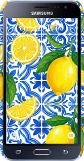 3D пластиковий матовий чехол Grocery Girl Italian Summer для Samsung Galaxy J1 (2016) Duos J120H - 6766m-262 изображение 