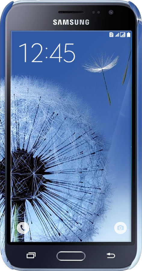 3D пластиковый глянцевый чехол Одуванчик для Samsung Galaxy J1 (2016) Duos J120H - 6005c-262 изображение 