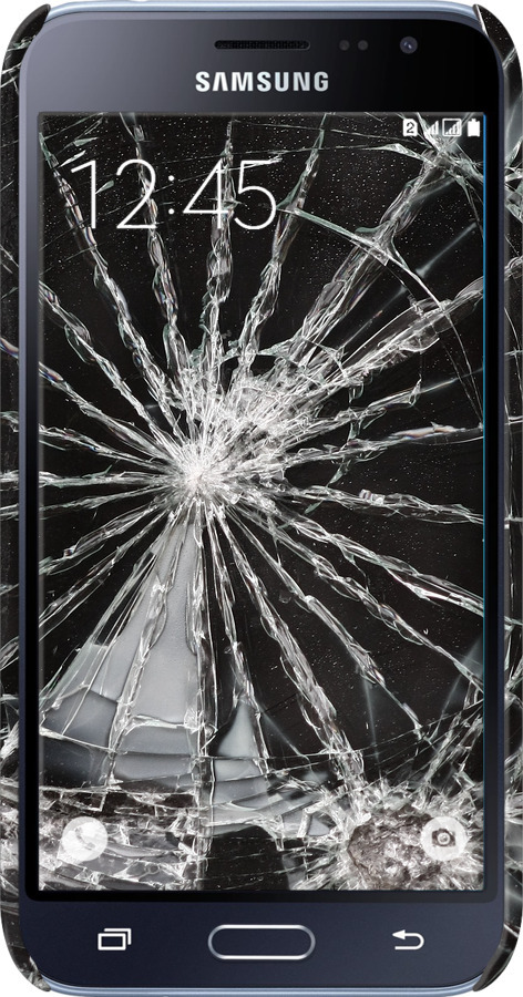 3D пластиковый глянцевый чехол Glass для Samsung Galaxy J1 (2016) Duos J120H - 6608c-262 изображение 