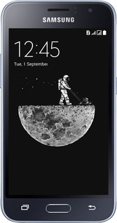 2D пластиковый чехол Moon in dark для Samsung Galaxy J1 (2016) Duos J120H - 4176t-262 изображение 
