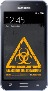 2D пластиковый чехол biohazard 28 для Samsung Galaxy J1 (2016) Duos J120H - 4846t-262 изображение 
