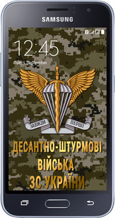 2D пластиковый чехол ДШВ ЗСУ для Samsung Galaxy J1 (2016) Duos J120H - 5303t-262 изображение 