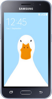 2D пластиковый чехол Гусь для Samsung Galaxy J1 (2016) Duos J120H - 6350t-262 изображение 