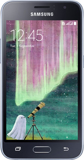 2D пластиковый чехол Привидение и звезды для Samsung Galaxy J1 (2016) Duos J120H - 6443t-262 изображение 