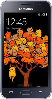 2D пластиковый чехол Дерево и котики для Samsung Galaxy J1 (2016) Duos J120H - 6516t-262 изображение 