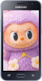 Силиконовый чехол Лабубу для Samsung Galaxy J1 (2016) Duos J120H - 6708u-262 изображение 