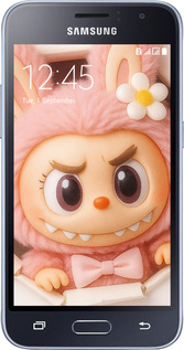 Силиконовый чехол Лабубу 2 для Samsung Galaxy J1 (2016) Duos J120H - 6710u-262 изображение 