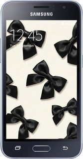 2D пластиковый чехол Dark Coquette для Samsung Galaxy J1 (2016) Duos J120H - 6765t-262 изображение 