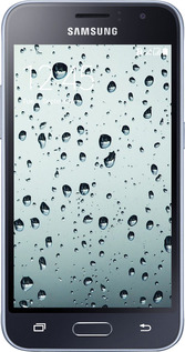 2D пластиковый чехол Стекло в каплях для Samsung Galaxy J1 (2016) Duos J120H - 848t-262 изображение 