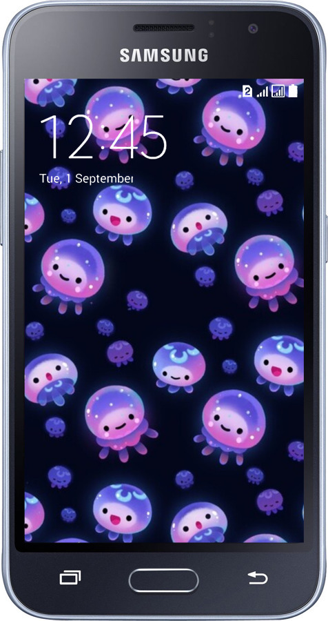 2D пластиковый чехол № 5414 для Samsung Galaxy J1 (2016) Duos J120H - 5414t-262 изображение 