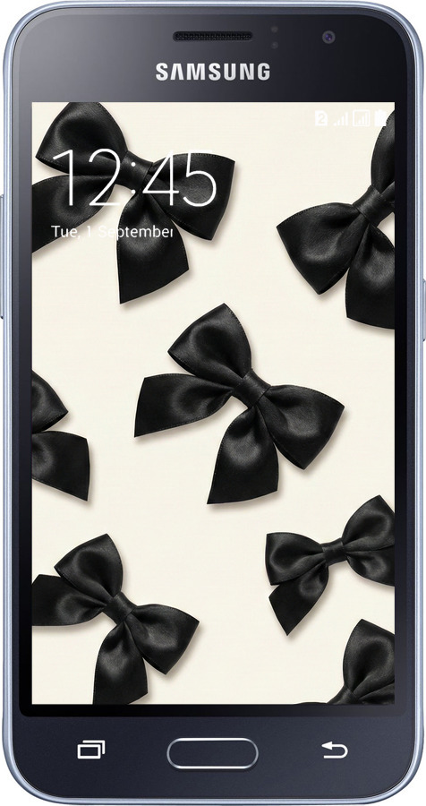 2D пластиковый чехол Dark Coquette для Samsung Galaxy J1 (2016) Duos J120H - 6765t-262 изображение 