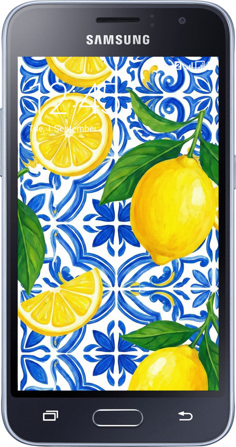 2D пластиковый чехол Grocery Girl Italian Summer для Samsung Galaxy J1 (2016) Duos J120H - 6766t-262 изображение 