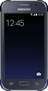 3D пластиковий матовий чехол Градієнт у темно-синьому стилі для Samsung Galaxy J1 Ace J110H - 6542m-215 изображение 