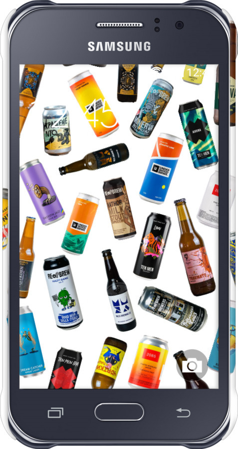 3D пластиковий матовий чехол Броварні UA для Samsung Galaxy J1 Ace J110H - 5877m-215 изображение 