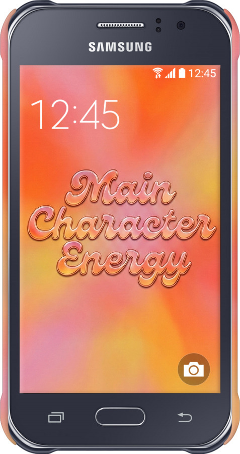 3D пластиковый матовый чехол Aura Gradient Main Character Energy Aesthetic Y2K для Samsung Galaxy J1 Ace J110H - 6783m-215 изображение 