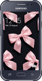 2D пластиковый чехол Coquette Ribbons Dark Coquette для Samsung Galaxy J1 Ace J110H - 6767t-215 изображение 