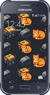 2D пластиковый чехол Autonomous Zone для Samsung Galaxy J1 Ace J110H - 6771t-215 изображение 