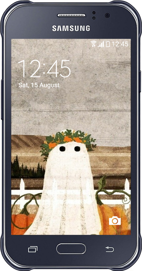 2D пластиковый чехол Призрак для Samsung Galaxy J1 Ace J110H - 6245t-215 изображение 