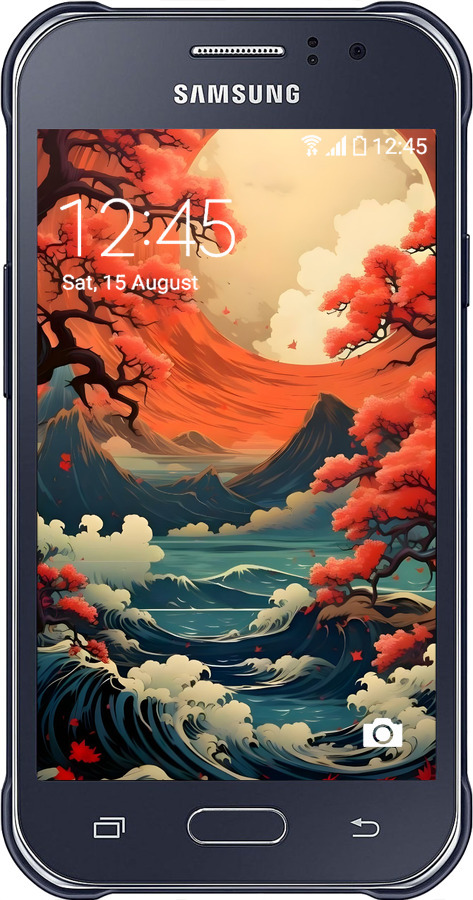 2D пластиковий чехол Природа Японії для Samsung Galaxy J1 Ace J110H - 6327t-215 изображение 